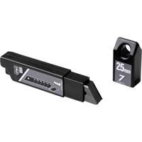 Lames de rechange noires tr&egrave;s aiguis&eacute;es, Style Cassable Superchem Industries