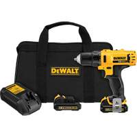Ensemble perceuse/visseuse max, Lithium-ion, 12 V, Mandrin 3/8", Couple 189 UWO Superchem Industries