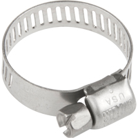 Hose Clamps - Stainless Steel Band & Screw, Min Dia. 0.316, Max Dia. 7/8" Superchem Industries