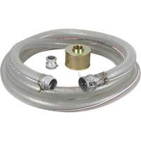Reinforced Suction Hose Kit for Water Pump, 3" x 300" Superchem Industries