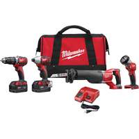 M18 Cordless Tool Combo Kit, Lithium-Ion, 18 V Superchem Industries