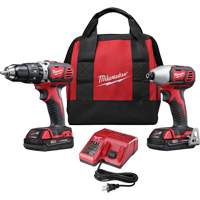 M18 Cordless 2-Tool Combo Kit, Lithium-Ion, 18 V Superchem Industries