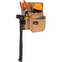 Demi-Tablier De Menuisier, Porte-outil multiple, Cuir, 4 Poches Superchem Industries