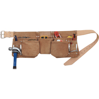 Journeyman Carpenter Aprons, Leather, Tan Superchem Industries