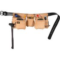 Journeyman Carpenter Aprons, Leather, Tan Superchem Industries