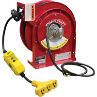 Cord Reels, 45', SJEOOW, 12 Gauge, 15 A Superchem Industries