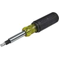 Heavy-Duty Multi-Bit Screwdriver/Nut Driver, 7-9/10" L, Cushion Grip Handle Superchem Industries