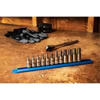 Metric Socket Set, Hex, 3/8" Drive, 12 Pcs Superchem Industries