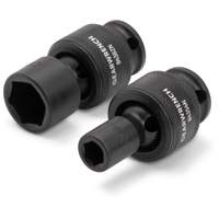 15-Piece 3/8" Drive 6 Point Universal Impact Metric Flex Socket Set Superchem Industries