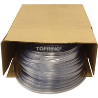 Tube, Air/Eau, 0,625" DE x 100' lo, PVC, Transparent, 30 psi @ 20°C Superchem Industries