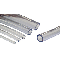 Tube, Air/Eau, 0,4375" DE x 100' lo, PVC, Transparent, 55 psi @ 20°C Superchem Industries