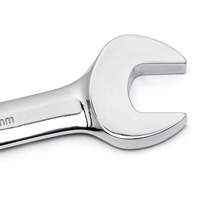 72-Tooth Ratcheting Combination Wrench, 12 Point, 30 mm, Chrome/Polished Finish Superchem Industries
