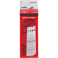 Jigsaw Blades, Bi-Metal, U-Shank, 2-3/4" L, 18 TPI Superchem Industries