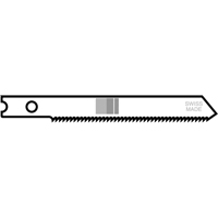 Jigsaw Blades, Bi-Metal, U-Shank, 2-3/4" L, 24 TPI Superchem Industries