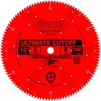 TCS Industrial Saw Blade - Crosscut & Finishing, 15", 108 Teeth, Wood Use Superchem Industries