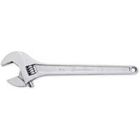 Adjustable Tapered Handle Wrench - Carded, 15" L, 1-11/16"/43 mm Max Width, Chrome/Polished Superchem Industries