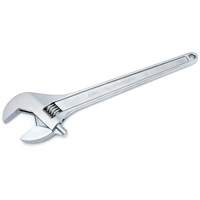 Adjustable Tapered Handle Wrench - Carded, 18" L, 2-1/16"/53 mm Max Width, Chrome/Polished Superchem Industries