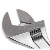 Adjustable Tapered Handle Wrench - Carded, 18" L, 2-1/16"/53 mm Max Width, Chrome/Polished Superchem Industries