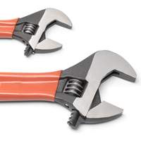 Black Oxide Wrench Set with Cushion Grips, Adjustable, 2 Pieces, Imperial and Metric Superchem Industries