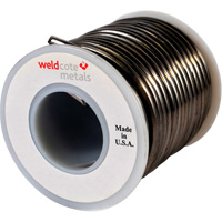 Common Solder, Lead-Free, 95% Tin 5% Antimony, Solid Core, 0.09375" Dia. Superchem Industries