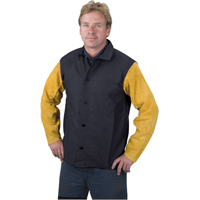 Welding Jacket, Proban, 4X-Large, Black Superchem Industries