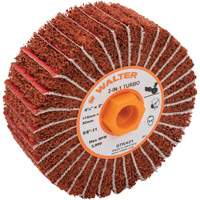 Two-In-One Turbo Drums, 4-1/2" Dia. x 2" W, 5/8"-11 Arbor, 60 Grit Superchem Industries