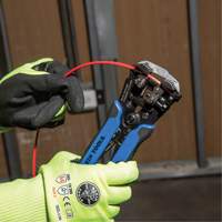 Self-Adjusting Wire Stripper and Cutter, 8-1/4" L, 10-22 AWG Superchem Industries