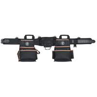 Tradesman Pro Electrician's Tool Belt, Nylon, Black Superchem Industries