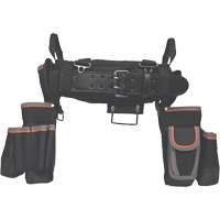 Ceinture &agrave; outils d&eacute;lectricien Tradesman Pro, Nylon, Noir Superchem Industries