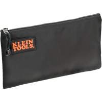 Zipper Tool Pouch, Ballistic Nylon, 1 Pockets, Black Superchem Industries