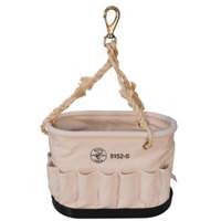 Seau ovale, Toile, 41 pochettes, Naturel Superchem Industries