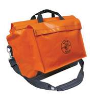 Sac &agrave; &eacute;quipement en vinyle, Vinyle, 2 pochettes, Orange Superchem Industries