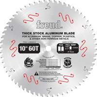 Industrial Saw Blade, 10", 72 Teeth, Non-Ferrous Use Superchem Industries
