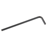 Long Arm Hex Key, Hex End, 4 mm x 4.09" L, L Shape Superchem Industries