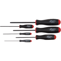 Ball Driver Screwdriver Sets - Metric, 6 Pcs. Superchem Industries