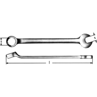 Combination Wrenches, 3/8", 6-5/16" Length Superchem Industries