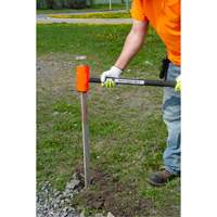 Indestructible Sledge Hammer, 6 lbs., 24", Fibreglass Handle Superchem Industries