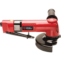 Angle Wheel Grinder, 4-1/2" Wheel, 1/4" NPT Inlet, 12000 RPM Superchem Industries