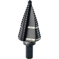 #9 Step Drill Bit, 7/8" - 1-1/8" , High Speed Steel Superchem Industries