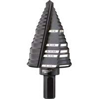 #12 Step Drill Bit, 7/8" - 1-3/8" , High Speed Steel Superchem Industries