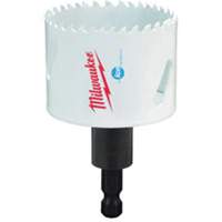 Hole Dozer Hole Saw with Arbor, 2-1/8", 1-5/8" Depth of Cut, Bi-Metal Superchem Industries