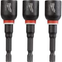 Tourne-&eacute;crou Shockwave Impact Duty, Embout 1/4", Prise 12 mm, 2-9/16" lo, Magn&eacute;tique Superchem Industries