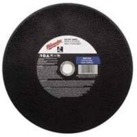 General Purpose Cut-Off Wheels, 12" x 3/32", 1" Arbor, Type 1, Aluminum Oxide, 4365 RPM Superchem Industries
