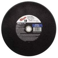 High Speed Cut-Off Wheel, 12" x 1/8", 1" Arbor, Type 1, Aluminum Oxide, 4365 RPM Superchem Industries