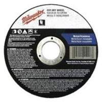 General Purpose Cut-Off Wheels, 4-1/2" x 0.045", 7/8" Arbor, Type 1, Aluminum Oxide, 13580 RPM Superchem Industries