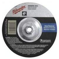 Grinding Wheel, 7" x 1/4", 5/8" Arbor, Aluminum Oxide, Type 27 Superchem Industries