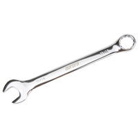 Combination Wrench, 12 Point, 11/16", Chrome Finish Superchem Industries