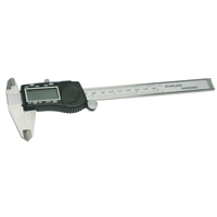 Digital Fractional Caliper, 0.005" (0.01 mm) Resolution, 0" - 6" ( 0 mm - 150 mm) Range Superchem Industries