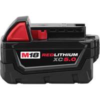 M18 Redlithium XC5.0 Extended Capacity Battery Pack, Lithium-Ion, 18 V, 5 A Superchem Industries