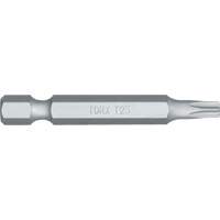 Embout de tournevis, Torx, Embout T-25, Prise 1/4", Longueur 4-4/5" Superchem Industries